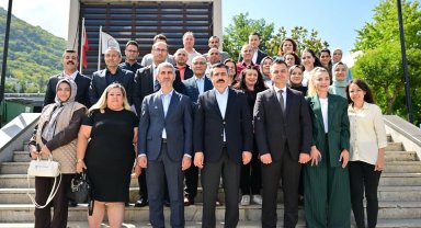 Yıldırım'da Başkan Yılmaz, Gelirler Müdürlüğü personeliyle buluştu