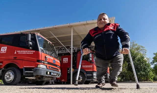 "110 Yaşar"ın 24 yıllık itfaiyecilik öyküsü