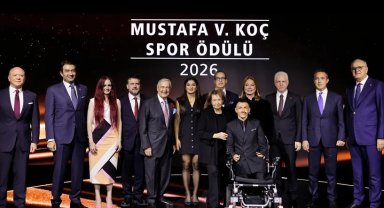 2026 Mustafa V. Koç Spor Ödülü'nün sahibi oldu