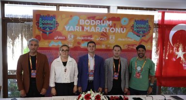 9. Uluslararası Bodrum Yarı Maratonu'nun basın toplantısı yapıldı