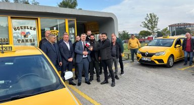 Anahtar Parti Bursa'dan taksi esnafına destek... Kuralsız taşımacılığa karşıyız