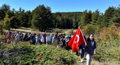 Ankara'da üniversiteli gençlere doğa molası
