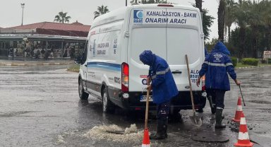 Antalya Büyükşehir yağmur teyakkuzunda! 464 personel sahada