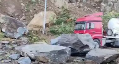 Artvin Hopa'da heyelan: 1 ölü