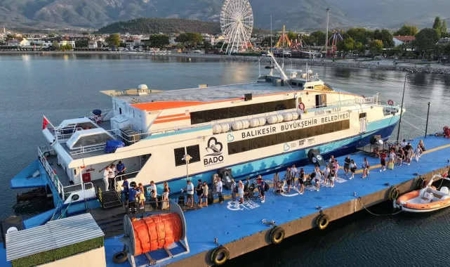 Balıkesir Deniz Otobüsü sezonu tamamladı
