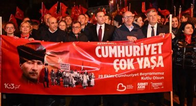 Balıkesir'de Cumhuriyet coşkusu yaşandı