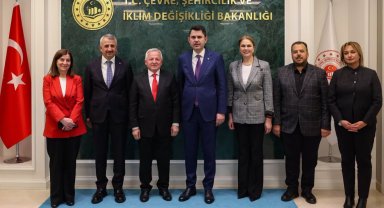 Başkan Kerman Bakan Kurum ile görüştü