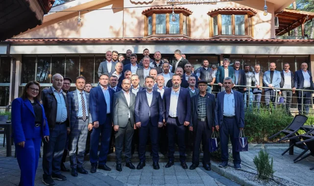 Başkan Vekili Biba, Orhaneli muhtarlarıyla istişare etti