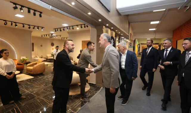 Başkanlardan Modef Expo'ya ziyaret