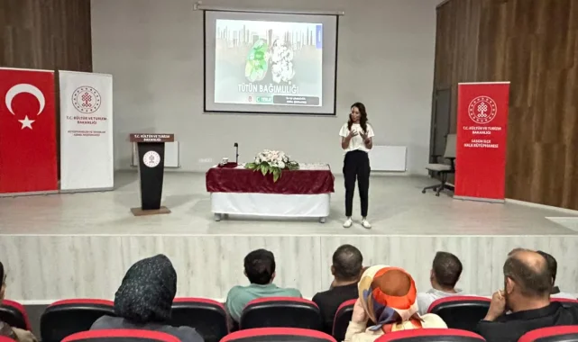 Batman Sason'da Gençlik ve Spor personeline bağımlılıkla mücadele eğitimi