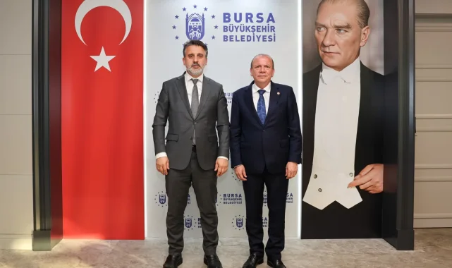 BTSO Başkanı Matlı'dan Büyükşehir Belediye Başkan Vekili Biba'ya ziyaret