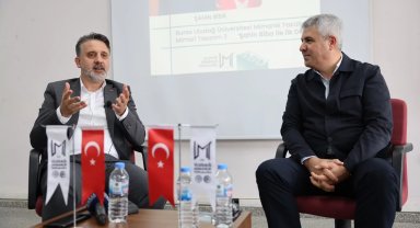Bursa Büyükşehir Başkan Vekili Biba'dan gençlere tavsiye