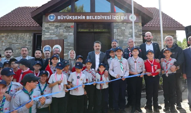 Bursa Büyükşehir'den genç izcilere yeni buluşma mekânı