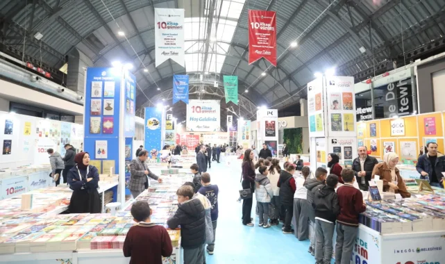 Bursa İnegöl'de 10. Kitap Günleri Fuarı kapılarını açtı