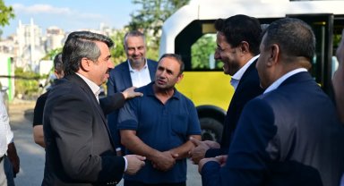 Bursa Yıldırım'da Başkan Yılmaz'dan esnafa ziyaret
