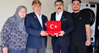 Bursa Yıldırım'da Başkan Yılmaz'dan vefa ziyareti