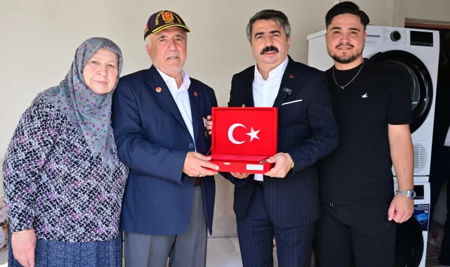 Bursa Yıldırım'da Başkan Yılmaz'dan vefa ziyareti