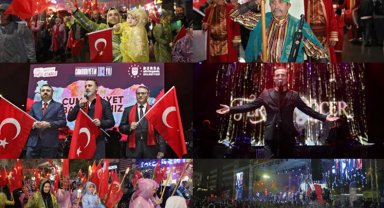 Bursa'da Cumhuriyet coşkusu