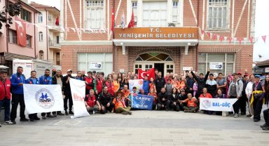 Bursa'da yüzlerce doğasever Yenişehir'de buluştu