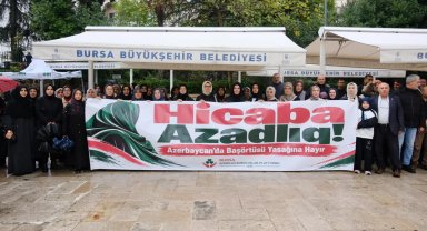 Bursa'dan Azerbaycan'daki başörtüsü yasağına tepki