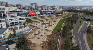 Çayırova'da FSM Parkı'nda çalışmalar hızla sürüyor