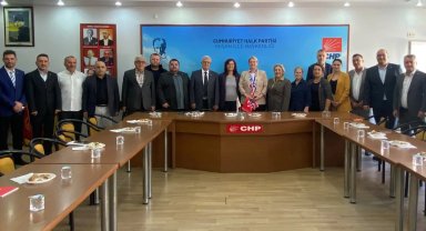 CHP Edirne'den Keşan İlçe Başkanlığı'na ziyaret