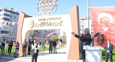 Çorum'un üçüncü tematik parkı 'Arkeopark' açıldı