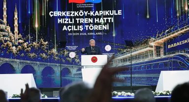 Cumhurbaşkanı Erdoğan: Halkalı–Kapıkule hattı Avrupa'ya açılan stratejik bir lojistik omurga olacak