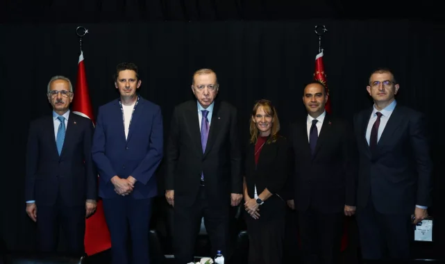 Cumhurbaşkanı Erdoğan, SpaceX yöneticilerini kabul etti