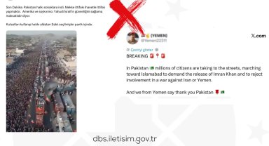 DMM: Pakistan'daki görüntüler "Mekke Anlaşması" protestosu değil