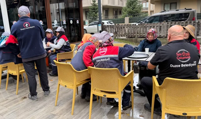 Düzce'de hizmete 'Kusursuz' mola