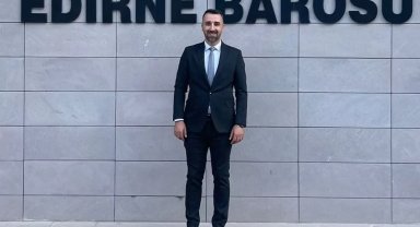 Edirne Barosu'nda Av. Taner Balta Başkan Vekili oldu