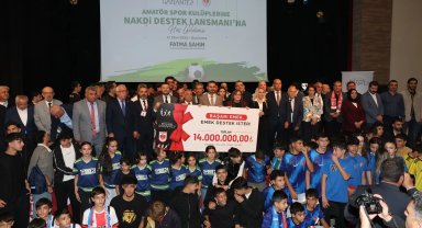 Gaziantep'te 115 amatör spor kulübüne 14 milyon lira destek