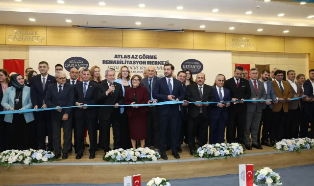 Gaziantep'te Atlas Az Görme Rehabilitasyon Merkezi hizmete açıldı