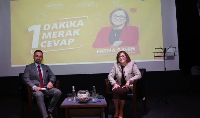 Gaziantep'te bir dakikalık süreyi aşan sürede gençlere gezi sözü