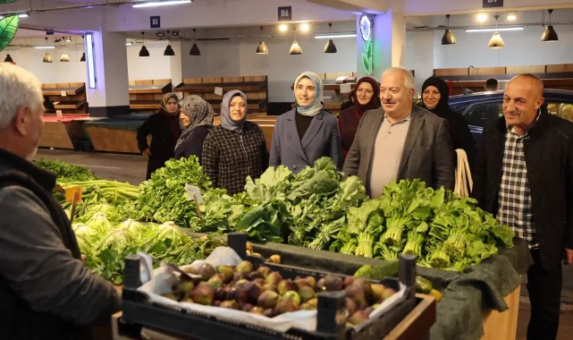 Gebze'de kadın çiftçilere ziyaret