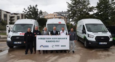 Gebze'den Adıyaman'a kardeş eli