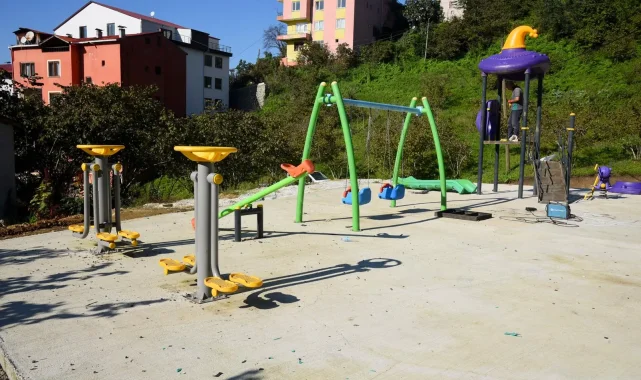 Giresun'da Aydınlar Mahallesi ilk parkına kavuşuyor