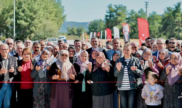 Gülbağlık yolu ulaşıma açıldı, gönüller birleşti
