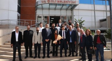 Hamza Dağ'dan Başkan Yıldız'a 'hayırlı olsun' ziyareti
