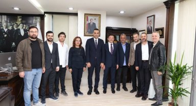 Hamza Dağ'dan Başkan Yıldız'a ziyaret