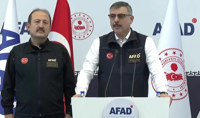 İçişleri Bakanı Çiftçi afette son durumu paylaştı... 7 il için kuvvetli yağış uyarısı