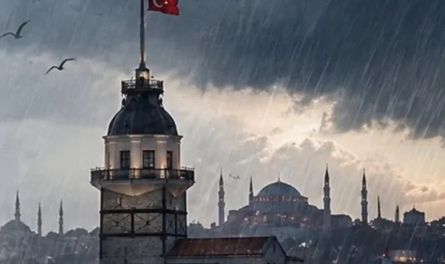 İstanbul'da kuvvetli yağış ve fırtına uyarısı... Cumartesiye kadar sürecek!