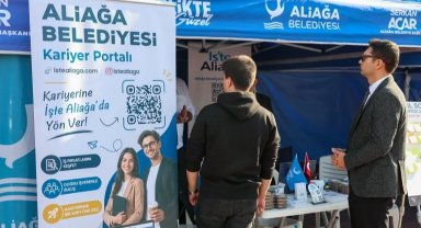 İzmir Aliağa'da KariyerİZM ve İş Fuarı düzenlendi