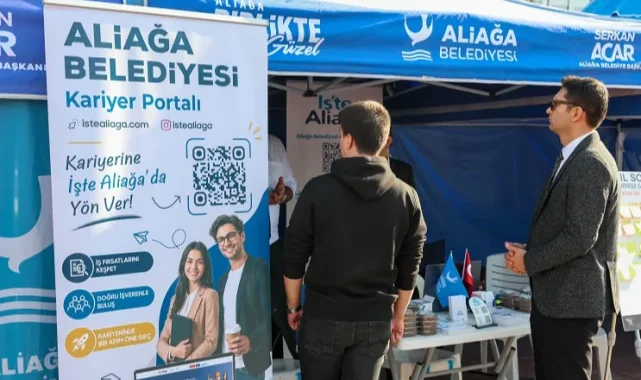İzmir Aliağa'da KariyerİZM ve İş Fuarı düzenlendi