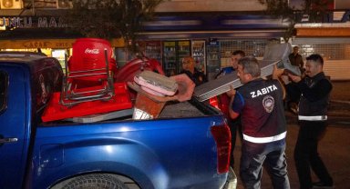 İzmir Bornova'da kaldırım işgallerine sıkı denetim