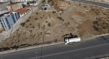İzmir Buca'da 5 dönümlük alanda yeşil dönüşüm