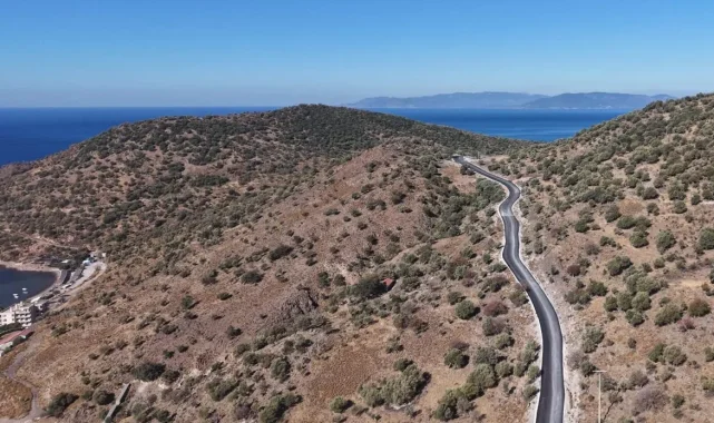 İzmir'de Aliağa ve Foça'da yollar yenileniyor... İzmir'in kuzeyinde yol atağı