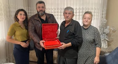 İzmit'ten gazilere vefa ziyaretleri sürüyor