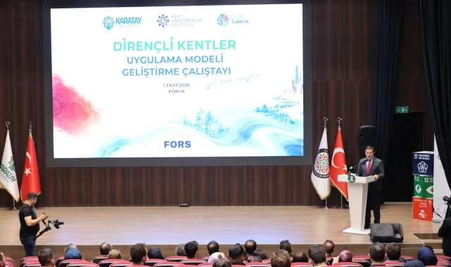 Karatay'da "dirençli kent" çalıştayı